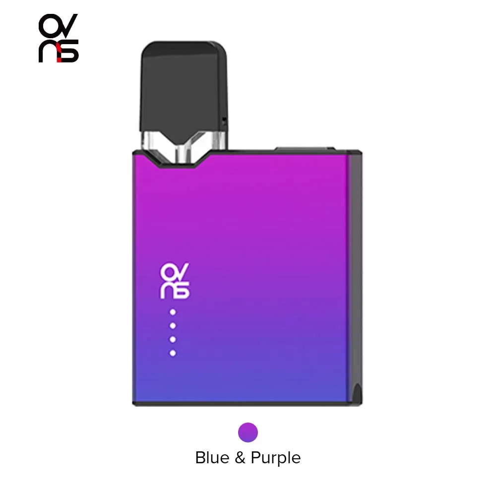 OVNS JC01 PRO комплект 400 мАч батарея Регулируемое напряжение vape ручка комплект 1 мл керамический Pod картридж электронная сигарета испаритель - Цвет: blue purple