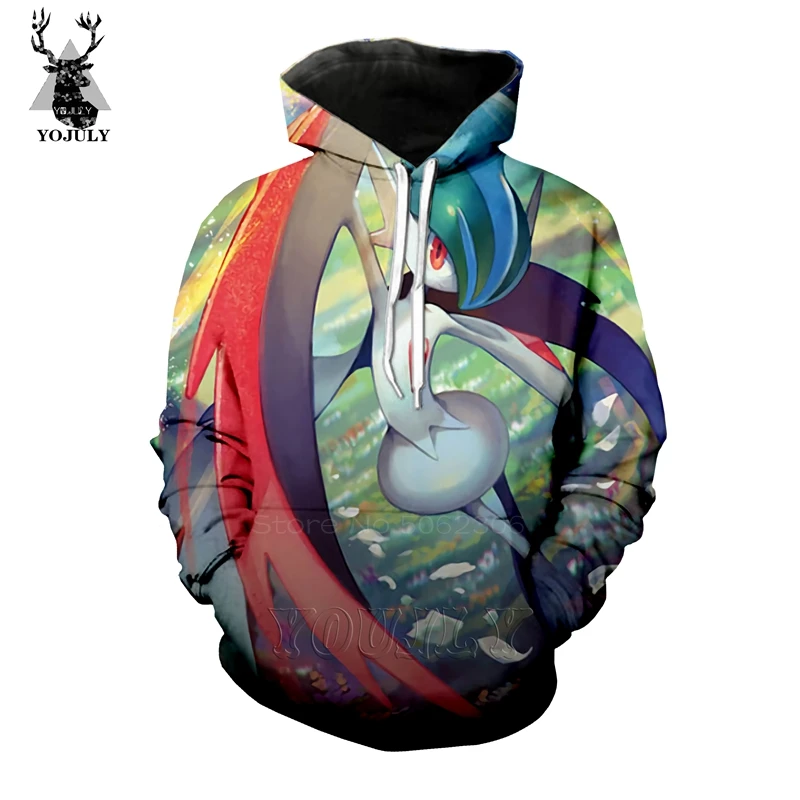 Покемон толстовки Мода off white Мужская толстовка 3d принт Аниме Пикачу топы хип хоп Уличная странные вещи пуловер 7