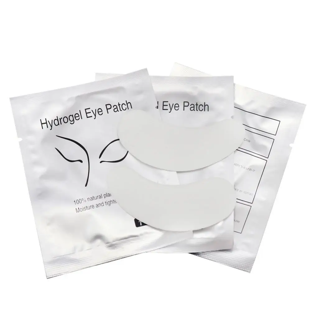 20/50 Pairs Eyelash Extension Patches Under Eye Pads For Grafting Eyelashes Paper Eye Gel Sticker Wraps Lash Patch Makeup Tool