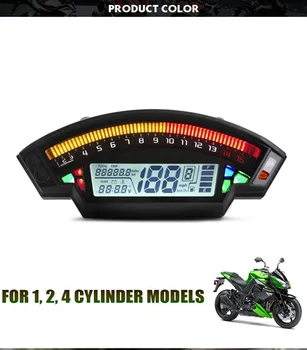 

Universal Motorcycle Speedometer 0-199km/h 12v Motorcycle Parts Odometer Dual Speedometer LCD Indicator Dashboard Suitable