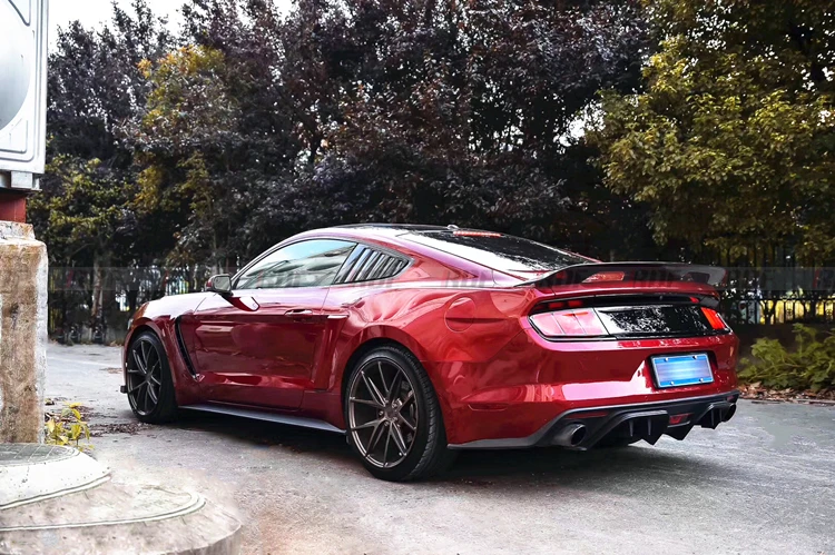 Для Ford Mustang GT500 спойлер высокая твердость и качество углеродного волокна Багажник крыло спойлер