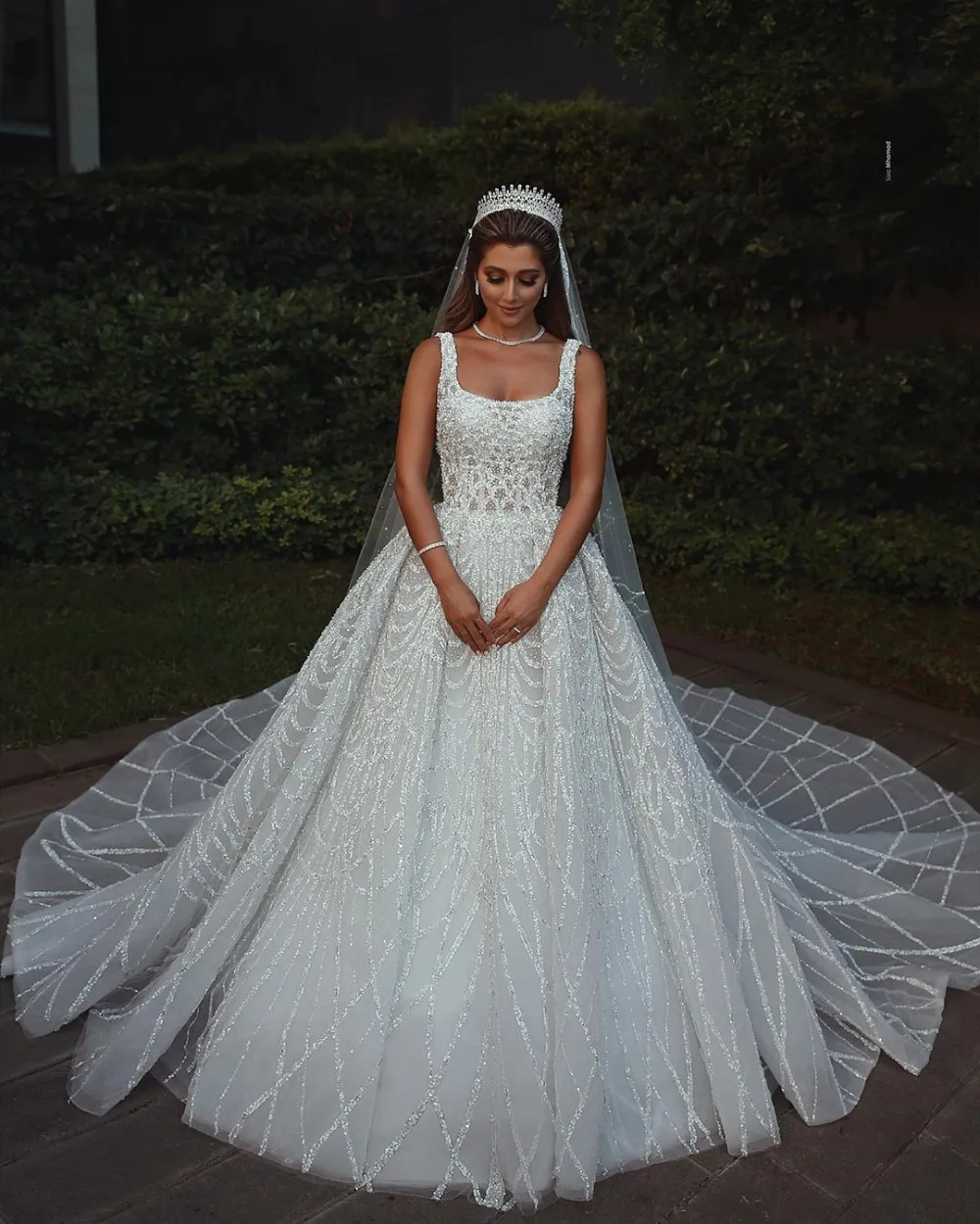 Eslieb свадебное платье высокого качества с бусинами Свадебные платья Vestido de Noiva