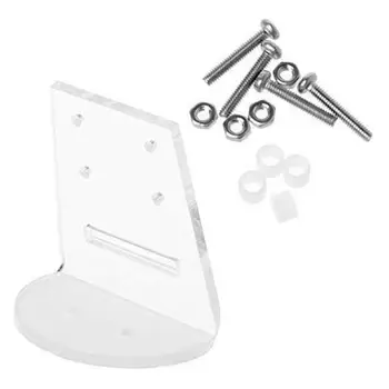 

Acrylic Transparent Camera Bracket for Raspberry Pi Night Vision Video Webcam Stable Clear Mounting Holder 42x33x9mm