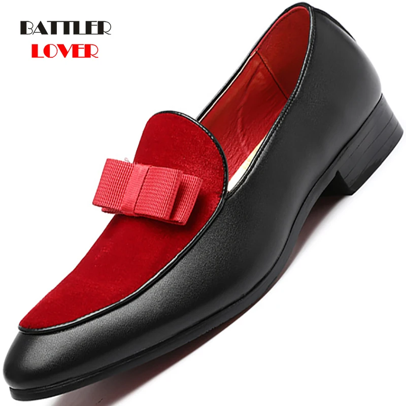 Loafers Men Dress Shoes Leather Coiffeur Wedding Shoes Men Formal Brand Italian Shoes Men