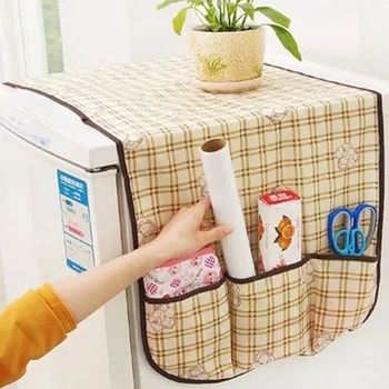 

1Pcs Waterproof Non-woven Fabric Refrigerator Dust Cover Multi-Function Household Storage Bag Kitchen Refrigerator Accessories