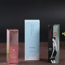 Необычная напечатанная на заказ бумажная косметическая упаковка для помады коробки, устойчивая к ультрафиолетовому излучению Подарочная коробка для ухода за кожей макияж- PX11289