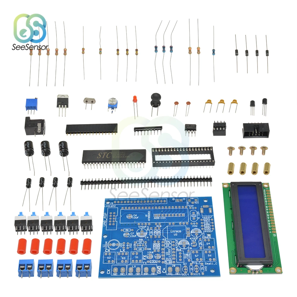 Indutância, CF Indutor Capacitor Tester, Permittímetro Kit DIY