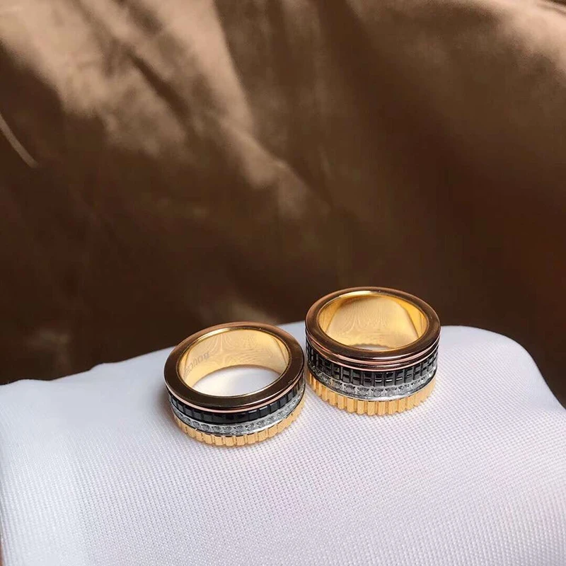 Хит, брендовые ювелирные изделия из чистого 925 пробы серебра для унисекс, керамические кольца, 3 цвета, кольца, свадебные ювелирные изделия, роскошные обручальные кольца