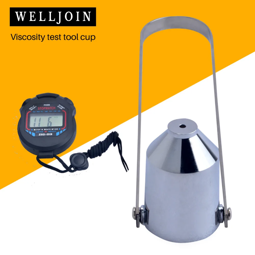 Paint Viscosity Cup Cup With Stopwatch Mixing Thinning Tool