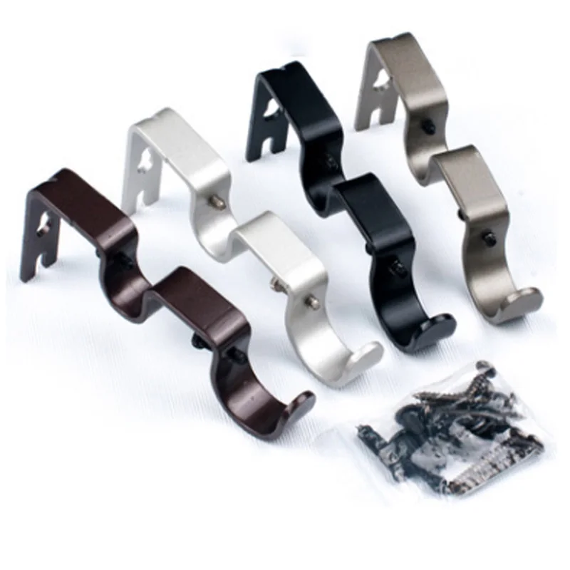 

Кронштейн для карниза для штор, регулируемый настенный держатель для карниза