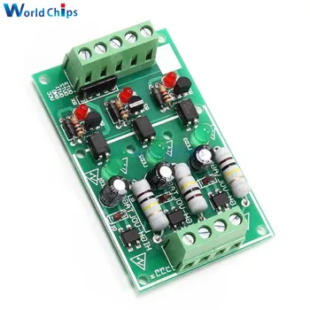 

AC 220V 3CH 3 Channel Optocoupler Isolation Module Isolated Testing Board AC 220V Detection Compatible with PLC