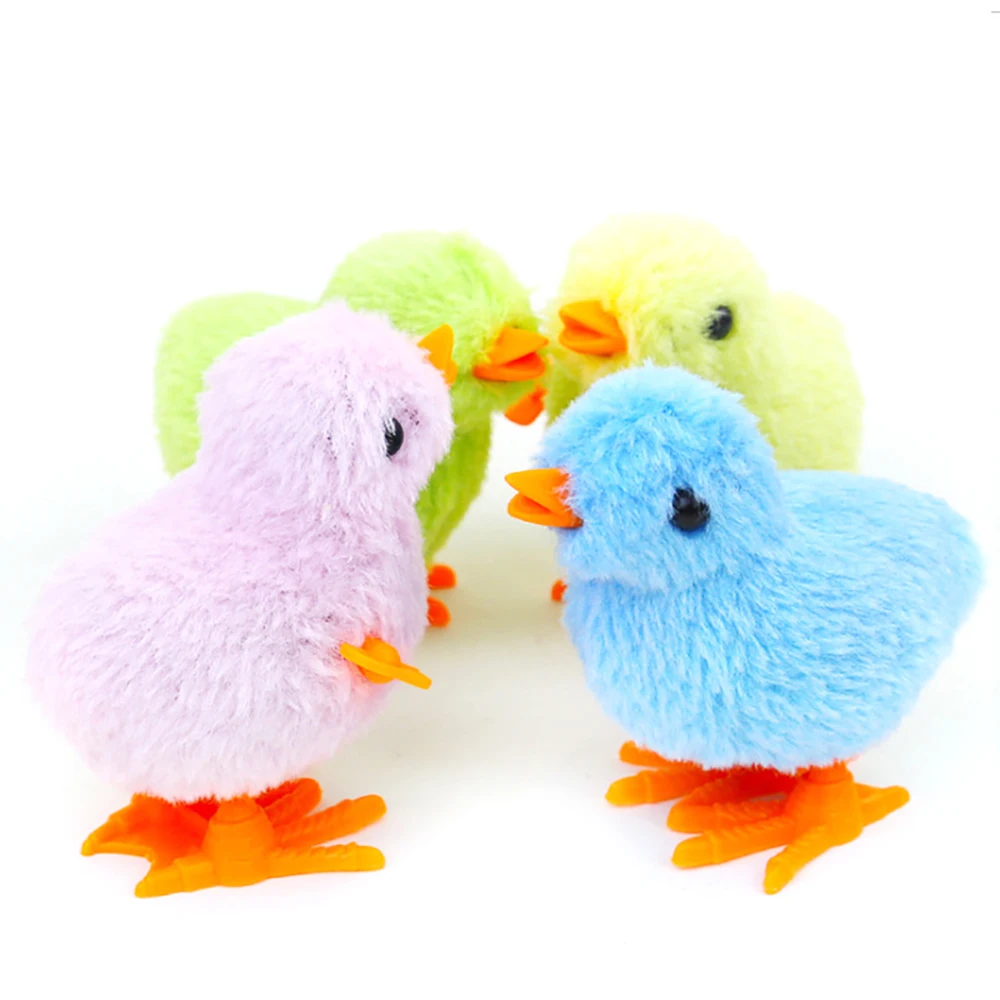 Cat Toy Wind Up Jumping Chicken Funny Pet Interactive Gifts Teaser Kittens Toys Pet Dog Supplies Cats Toys Games Accessories