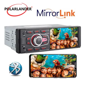 

1 Din Car Radio 4.1 Inch Steering Wheel/ Remote Control 4042UM HD 1080P Screen Bluetooth MP3 Player Rear View Camera Autoradio