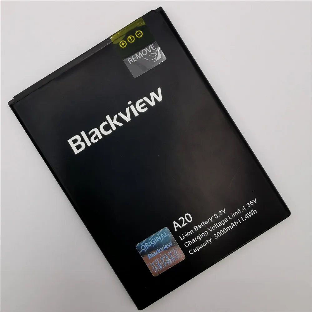 100% реальная батарея 3000 мАч Новая A20 для смартфона Blackview Pro в наличии новая