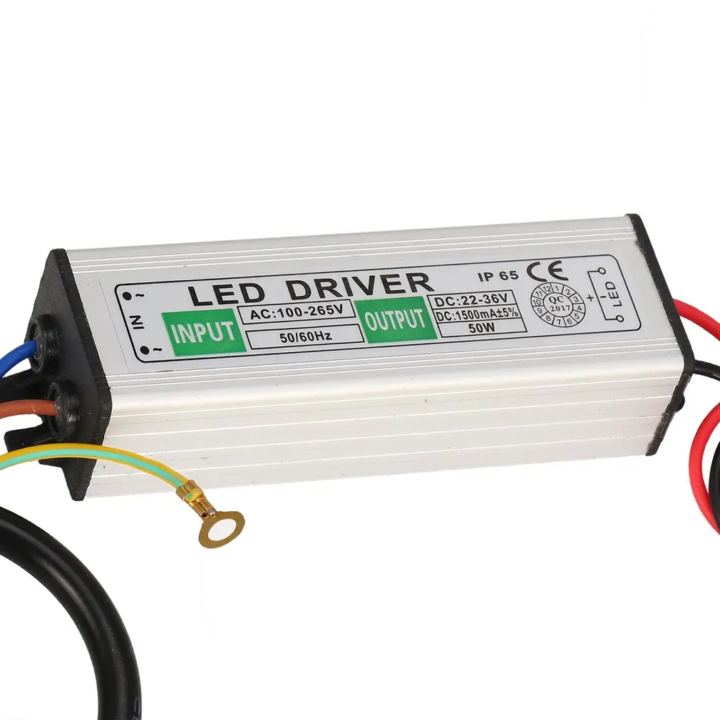 ICOCO 50 Вт светодиодные чипы шарик с Led Драйвер освещения Трансформаторы адаптер