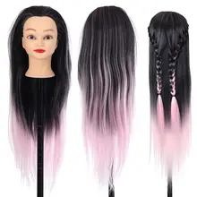 24 Dyujma Dlinnye Svetlye Volosy Parikmaherskie Manekeny Golovy Pletenie Gladkij Parik Dlya Prichesok Sinteticheskij Maneken Golova S Zazhimom Stola Kupit Nedorogo V Internet Magazine S Dostavkoj Sravnenie Cen Harakteristiki Foto