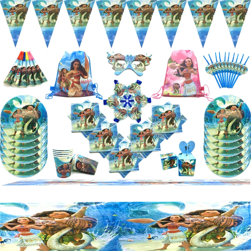 Моана столовая посуда для вечевечерние НКИ мальчиков бумажная настенная