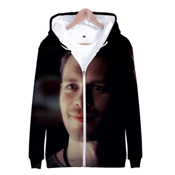 

New Fashion Niklaus Mikaelson 3D Zipper Hoodies Men/Women Popular Casual Print Niklaus Mikaelson Zipper Sweatshirts