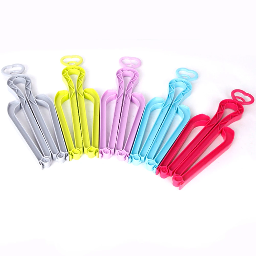 

5 Pcs Folding Heart Stretcher Plastics Knee High Holder Hanger Shoes Clip Stand Boot Support Organizer Storage Rack Women