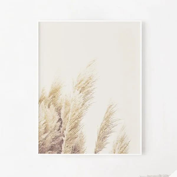 Wall Art Canvas Painting Pampas Grass Modern Photography Poster Prints Scandinavian Neutral Pictures for Living Room Home Decor Wall Art Canvas Painting Pampas Grass Modern Photography Poster Prints Scandinavian Neutral Pictures for Living Room Home Decor