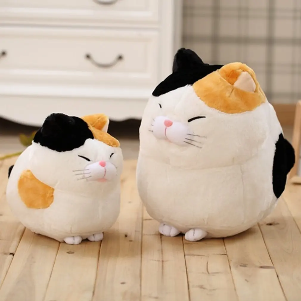 30 см/40 см милый кот, плюшевая игрушка, мягкие животные, котенок, подушка, рождественский подарок, игрушка для детей, кавайный подарок на день Святого Валентина