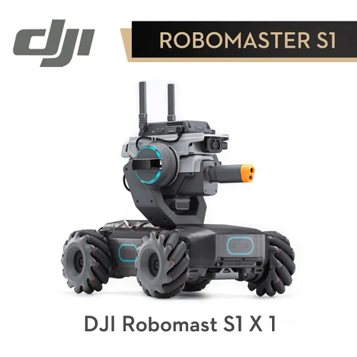 DJI RoboMaster S1 AI Интеллектуальный Обучающий робот с функцией программирования игрушечный танк DJI умный автомобиль с дистанционным управлением - Цвет: ROBOMASTER S1