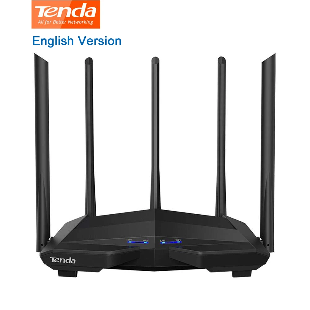 Беспроводной Wi-Fi-роутер Tenda AC11 AC1200 с антенной 2 4/5G высоким коэффициентом усиления