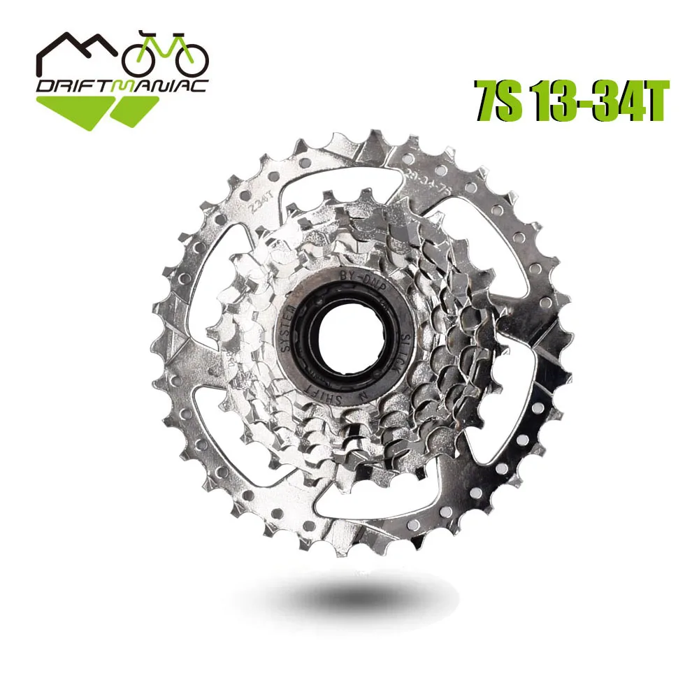 7 Speed Bicycle Sprocket | 7 Speed Freewheel Screw | 7 Speed 13-34t ...