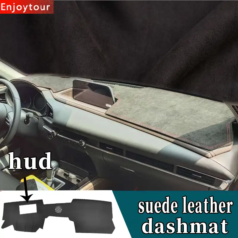 カスタムマツダcx30 Cx 30 19 21アクセサリースエード革dashmatダッシュボードカバーパッドダッシュマットカーペット車 スタイリング 車 汚れ防止 パッド Aliexpress