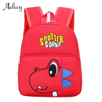 

Aelicy Children Girls Boys Cartoon Dinosaur Backpacks Shoulder School Bags 2020 New 3d Animal Children Backpacks Brand Design