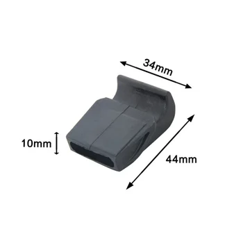 

1pc Archery Rubber Arrow Rest Black RH/LH Recurve Bow Arrow Rest Hunting Accessory