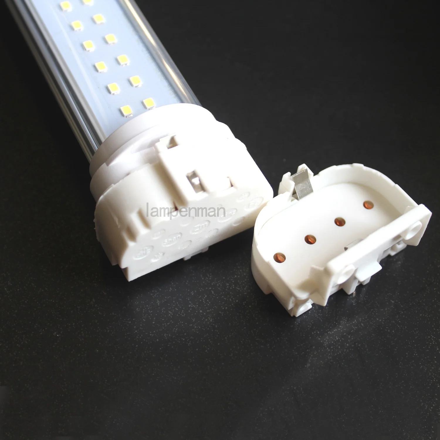 2G11 Socket Base 2G11 Lamp holder adapter Converter Holder 4pin high quality white