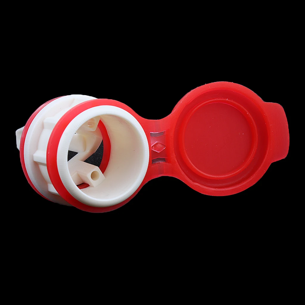 2pcs Silicone Spout Pourer, Milk Brick Splitter with Cover, Liquid Drink Flow Divider, Storage Extension Mouth - Blue + Red