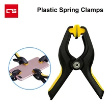 

4pcs Plastic Clamps Fixture LCD Screen Fastening Spring Clips for Mobile Phone Tablet Glued LCD Screen Repair Hand Tools Kit