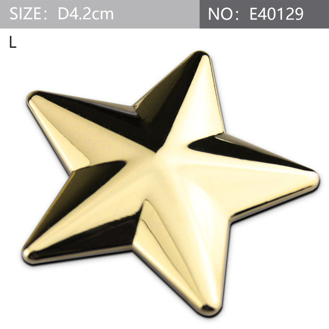 Car Stickers Badge Emblem 3d Metal Decoration Love Star Styling Decal For Car Body DIY Exterior Motorcycle Accessories