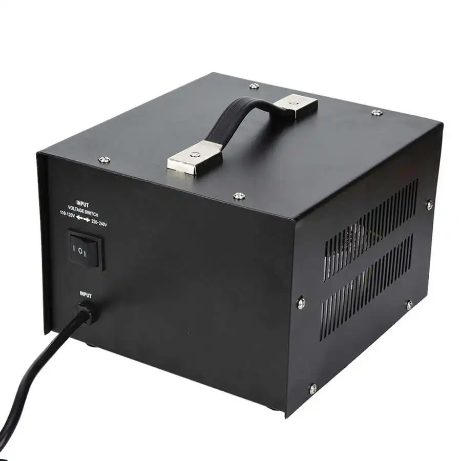 

2000W AC Voltage Converter 110V to 220V Single Phase Power Transformer ST-2000VA US Plug Power Supply Battery Charger