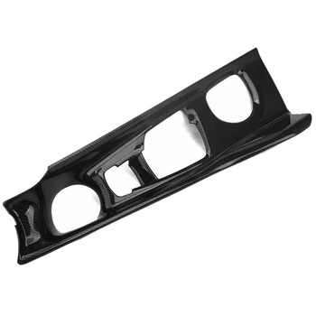 

Carbon Fiber Style Gear Shift Box Panel Cover Trim Fit for Toyota Chr C-Hr 2016-18