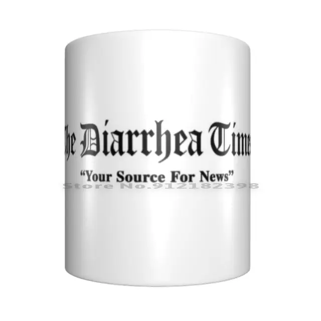 Nathan For You - The Diarrhea Times Shirt Ceramic Mugs