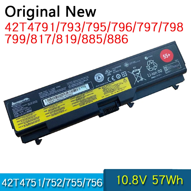 Original Battery 42T4708 42T4709 42T4737 42T4738 For Lenovo ThinkPad Edge E40 E50 T410 T510 W510 SL410 SL410K SL510 E520 L41 | Компьютеры