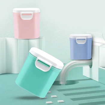 

Baby Food Container Kids food Storage Box Portable travel toddler Milk Powder Dispenser Leakproof Baby Formula Milk Storage box