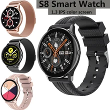 

S8 Smart Watch1.3 IPS Color Screen Bluetooth 4.0 IP67 Waterproof Multi-sport Mode Tracking Heart Rate Blood Pressure Monitoring