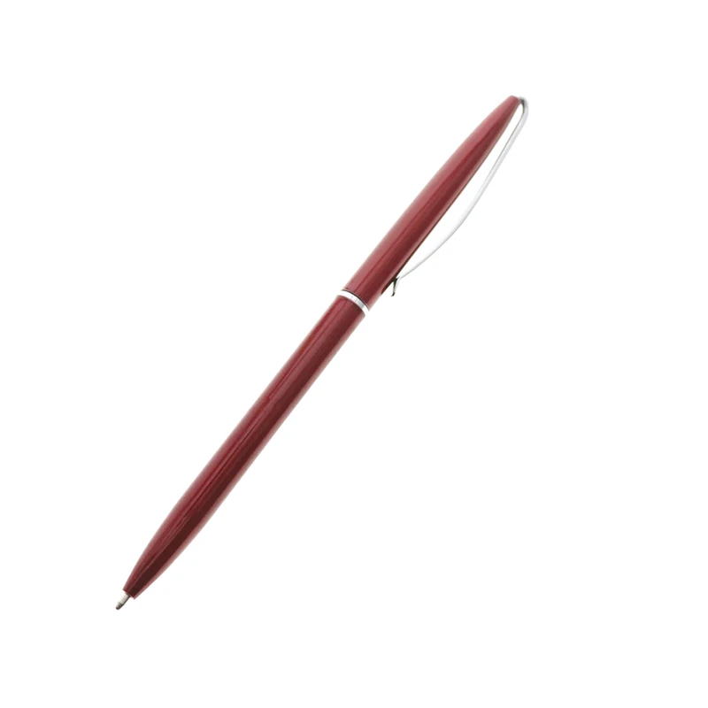 1 pcs pen 1 шт. металлическая шариковая ручка роскошная ручка для отеля ручка для подписи на банковском счетчике для студентов канцелярские принадлежности ручка - Цвет: 1 pcs pen