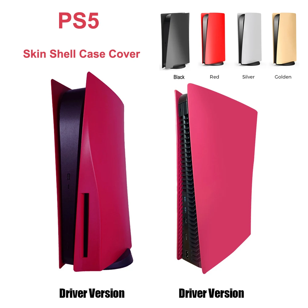 Hard Case Cover Replacement Plate For Ps5 Game Console Antiscratch