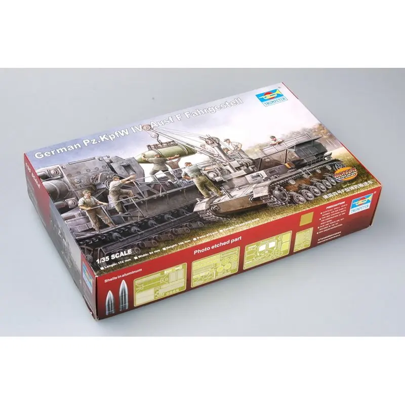 Trumpeter 00363 1/35 немецкий Pz. Kpfw IV Ausf F Fahrgestell масштабный комплект моделей|Наборы для