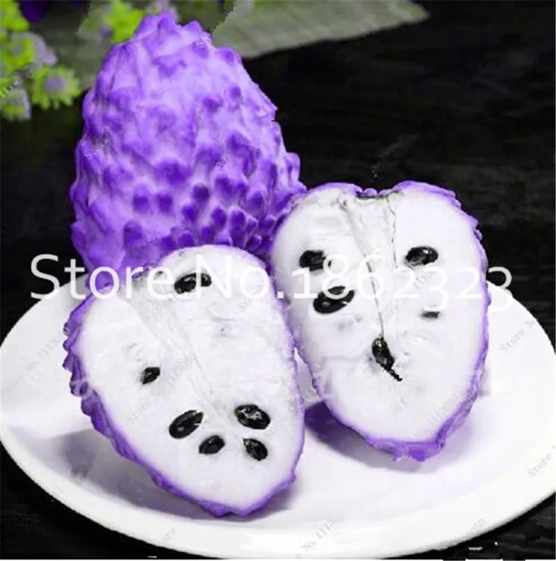20 шт. Soursop бонсай фрукты, Graviola Annona муриката сладкий СОП вкусные фрукты бонсай сахар яблоко Annona дерево растение в бонсай