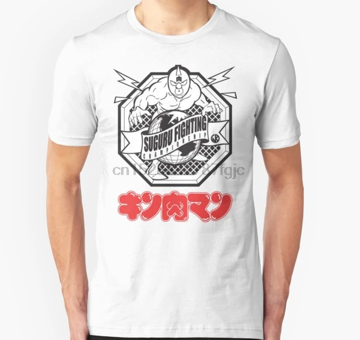 Мужская футболка Kinnikuman унисекс wo мужские футболки Топ|Футболки| |