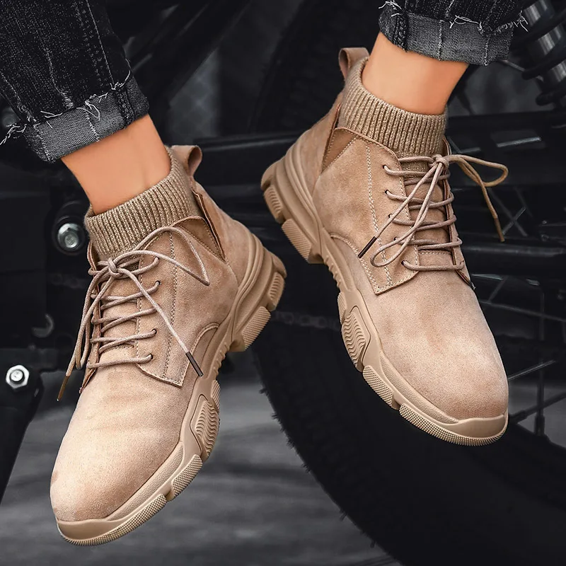 

Martin Boots Male Autumn Work Clothes England High Help Shoes In Help Male Boots Tide Shoes Work Clothes Boots Boots Snowfield