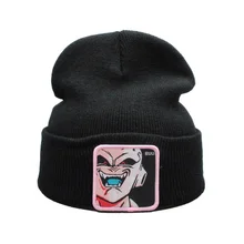 Аниме Majin Buu Beanies шапка вязаная Лыжная шляпа Dragon Ball Z хип-хоп чепчик унисекс Кепка для мужчин и женщин