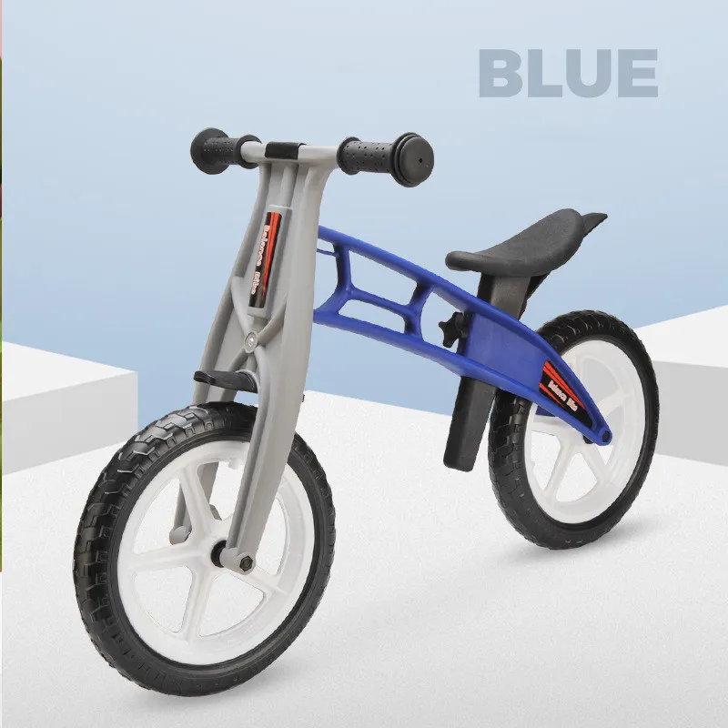 Сверхлегкий балансировочный велосипед для детей, От 3 до 6 лет, детей, малышей, ходунки, езда на велосипеде, игрушка, учится кататься на велосипеде, без педалей, предварительно велосипед - Цвет: B