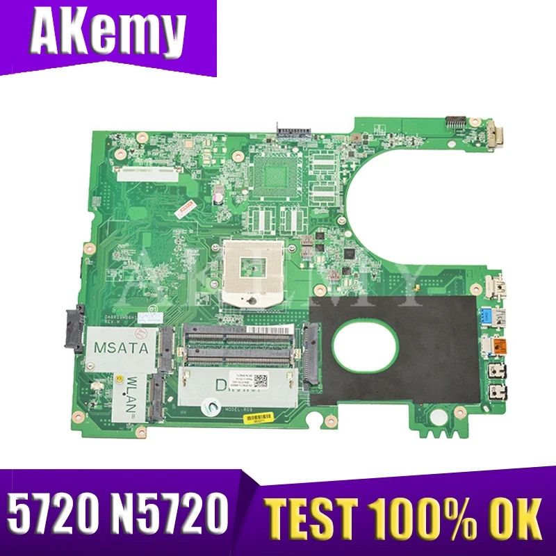 For DELL High Quality 0F9C71 CN-0F9C71 Motherboard Inspion 5720 N5720 Laptop DA0R09MB6H1 HM77 PGA989 | Компьютеры и офис